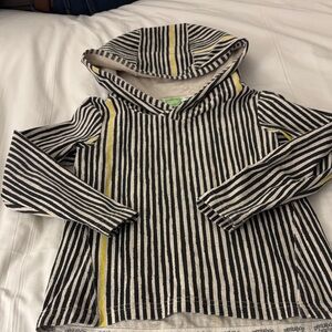 Peekaboo Beans Striped “Free to Be” Kids Hoodie